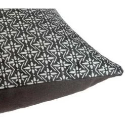 ATMOSPHERA, CRŽATEUR D'INTŽRIEUR Coussin Déco Déhoussable "Paty" 38x38cm Gris -France Coussin et housse de coussin Soldes Boutique 33658363 3