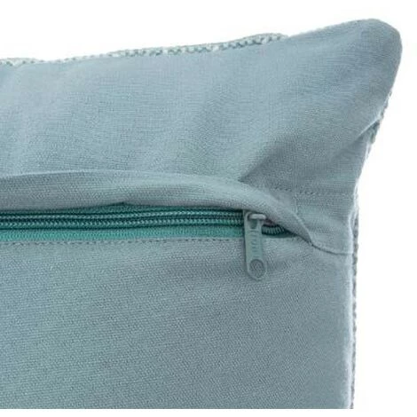 ATMOSPHERA, CRATEUR D'INTRIEUR Coussin Déco Déhoussable "Living" 60x60cm Bleu 2 ATMOSPHERA, CRATEUR D'INTRIEUR Coussin Déco Déhoussable "Living" 60x60cm Bleu – Image 2