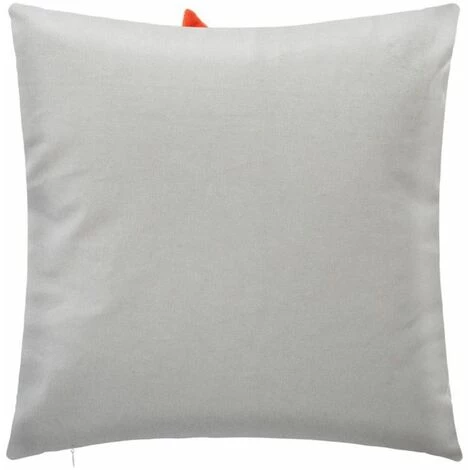 ATMOSPHERA FOR KIDS Coussin Déhoussable Enfant "Renard" 40x40cm Gris 2 ATMOSPHERA FOR KIDS Coussin Déhoussable Enfant "Renard" 40x40cm Gris – Image 2