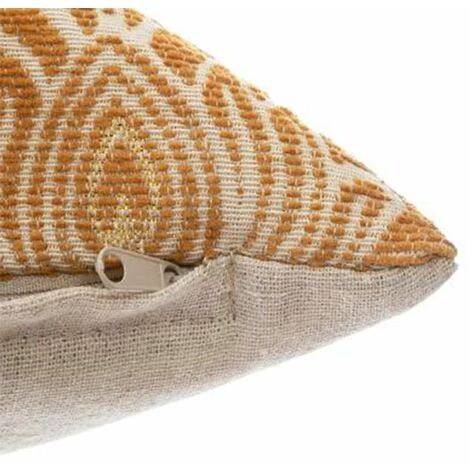 ATMOSPHERA, CRATEUR D'INTRIEUR Housse De Coussin "Chen Ero" 40x40cm Ocre 3 ATMOSPHERA, CRATEUR D'INTRIEUR Housse De Coussin "Chen Ero" 40x40cm Ocre – Image 3