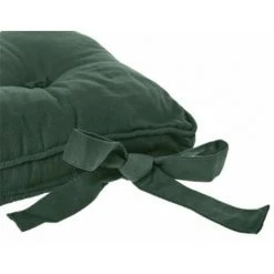 ATMOSPHERA, CRŽATEUR D'INTŽRIEUR Galette De Chaise "5 Boutons" 40x40cm Vert -France Coussin et housse de coussin Soldes Boutique 33662013 3