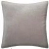 ATMOSPHERA, CRATEUR D'INTRIEUR Coussin Déco Déhoussable "Côtelé" 40x40cm Gris