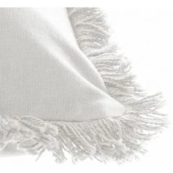 ATMOSPHERA, CRATEUR D'INTRIEUR Coussin Déhoussable Franges "Fringe" 30x50cm Ivoire 7 ATMOSPHERA, CRATEUR D'INTRIEUR Coussin Déhoussable Franges "Fringe" 30x50cm Ivoire -France Coussin et housse de coussin Soldes Boutique 33662166 4