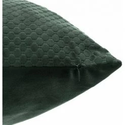 ATMOSPHERA, CRŽATEUR D'INTŽRIEUR Coussin Déhoussable Velours "Bulle" 45x45cm Vert -France Coussin et housse de coussin Soldes Boutique 33662178 3