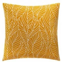 ATMOSPHERA, CRŽATEUR D'INTŽRIEUR Housse De Coussin "Chen Hoy" 40x40cm Ocre