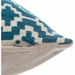 ATMOSPHERA, CRŽATEUR D'INTŽRIEUR Housse De Coussin "Chen Etnik" 40x40cm Bleu -France Coussin et housse de coussin Soldes Boutique 33662397 3