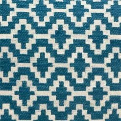 ATMOSPHERA, CRŽATEUR D'INTŽRIEUR Housse De Coussin "Chen Etnik" 40x40cm Bleu -France Coussin et housse de coussin Soldes Boutique 33662397 4