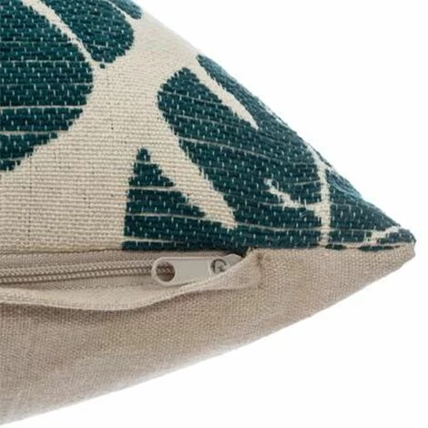 ATMOSPHERA, CRATEUR D'INTRIEUR Housse De Coussin "Chen Feuil" 40x40cm Vert 3 ATMOSPHERA, CRATEUR D'INTRIEUR Housse De Coussin "Chen Feuil" 40x40cm Vert – Image 3