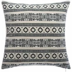 ATMOSPHERA, CRŽATEUR D'INTŽRIEUR Coussin Déco Déhoussable "Ethniko" 40x40cm Vert