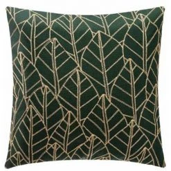 ATMOSPHERA, CRŽATEUR D'INTŽRIEUR Coussin Déco En Velours "Lur" 40x40cm Vert