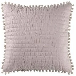 Paris Prix - Housse De Coussin "dorinette" 45x45cm Nude