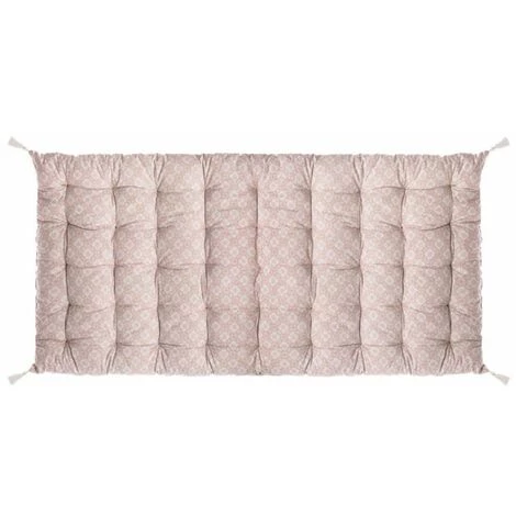 ATMOSPHERA, CRATEUR D'INTRIEUR Matelas De Sol En Coton "Ritual" 120cm Rose 1 ATMOSPHERA, CRATEUR D'INTRIEUR Matelas De Sol En Coton "Ritual" 120cm Rose