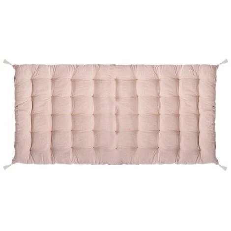ATMOSPHERA, CRATEUR D'INTRIEUR Matelas De Sol En Coton "Ritual" 120cm Rose 2 ATMOSPHERA, CRATEUR D'INTRIEUR Matelas De Sol En Coton "Ritual" 120cm Rose – Image 2