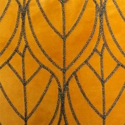 ATMOSPHERA, CRŽATEUR D'INTŽRIEUR Coussin Déco En Velours "Lur" 40x40cm Ocre -France Coussin et housse de coussin Soldes Boutique 33665021 4