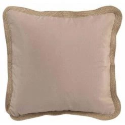 Paris Prix - Coussin Déco Carré "kelonia" 40x40cm Naturel