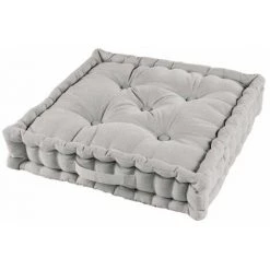 Paris Prix - Coussin De Sol "pacifique" 45x45cm Lin