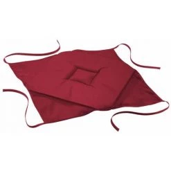 Paris Prix - Galette De Chaise "essentiel" 36x36cm Bordeaux