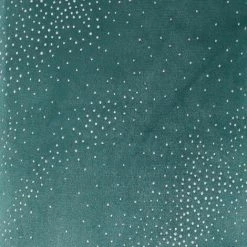 Paris Prix - Coussin Velours Déco "melrose" 40x40cm Pétrole -France Coussin et housse de coussin Soldes Boutique 33671631 3