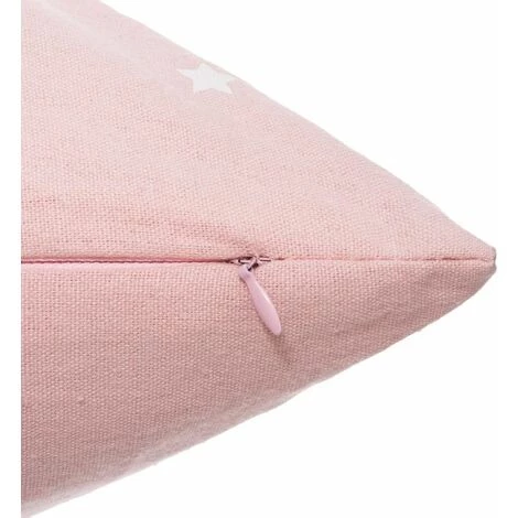 ATMOSPHERA FOR KIDS Coussin Déco Enfant "Bouclette" 40x40cm Rose 5 ATMOSPHERA FOR KIDS Coussin Déco Enfant "Bouclette" 40x40cm Rose – Image 5