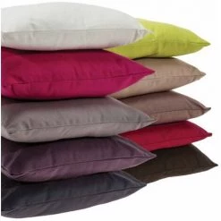 ATMOSPHERA, CRŽATEUR D'INTŽRIEUR Coussin Déhoussable "Jovi" 38x38cm Ivoire -France Coussin et housse de coussin Soldes Boutique 33703556 3