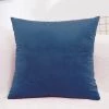 AIDUCHO Velours Housse De Coussin 50x50 Cm Décoratif Canapé Home Decor Taie D'oreiller Super Doux Decoration Maison Salon Chambre Pour Canapé - Bleu Marine