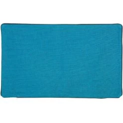 HOMEMAISON Housse De Coussin En Coton Et Chanvre Bleu 30 X 50 Cm - Bleu