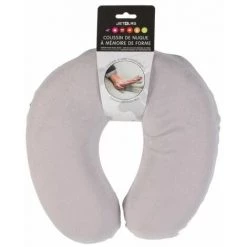 Paris Prix - Coussin De Nuque Mémoire De Forme "lag" 29cm Gris -France Coussin et housse de coussin Soldes Boutique 33917498 3