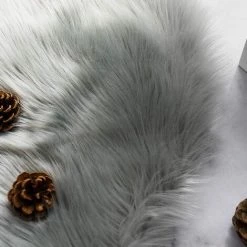 BARES Coussin De Chaise En Fausse Fourrure Siège De Canapé Rond En Peau De Mouton 8 BARES Coussin De Chaise En Fausse Fourrure Siège De Canapé Rond En Peau De Mouton -France Coussin et housse de coussin Soldes Boutique 34052616 4