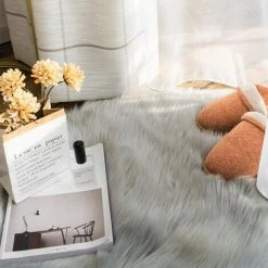 BARES Coussin De Chaise En Fausse Fourrure Siège De Canapé Rond En Peau De Mouton 8 BARES Coussin De Chaise En Fausse Fourrure Siège De Canapé Rond En Peau De Mouton -France Coussin et housse de coussin Soldes Boutique 34052630 4