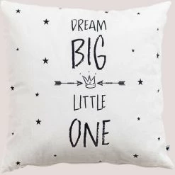 Coussin Carré En Coton (43x43 Cm) Dream Kids SKLUM Polyester - Blanc Cassé