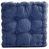 Betterlife Galette De Chaise， Coussin D'assise， 40 X 40 Cm, Bleu