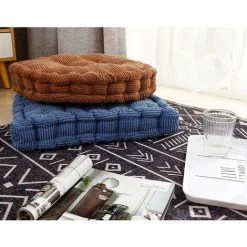 Betterlife Galette De Chaise， Coussin D'assise， 40 X 40 Cm, Bleu -France Coussin et housse de coussin Soldes Boutique 34185906 5