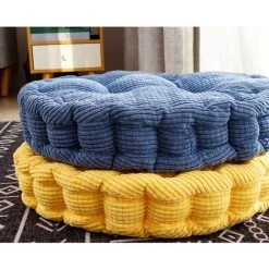 Betterlife Galette De Chaise, Coussin D'assise, 40 X 40 Cm, Jaune 8 Betterlife Galette De Chaise, Coussin D'assise, 40 X 40 Cm, Jaune -France Coussin et housse de coussin Soldes Boutique 34185909 4