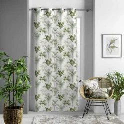 Paris Prix - Coussin à Pompons "equatoria Jungle" 40x40cm Vert -France Coussin et housse de coussin Soldes Boutique 34565687 3