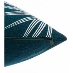 ATMOSPHERA, CRŽATEUR D'INTŽRIEUR Coussin Déco Déhoussable "Tuft" 40x40cm Bleu -France Coussin et housse de coussin Soldes Boutique 34745574 3