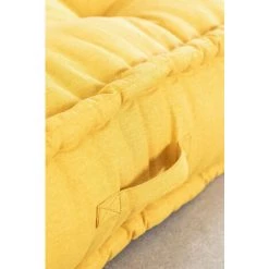 Coussin Double Pour Canapé Modulable En Coton Dhel SKLUM Coton - Orange Mango -France Coussin et housse de coussin Soldes Boutique 34977973 4