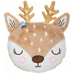 ATMOSPHERA FOR KIDS Coussin Déco "Tête De Biche" 30cm Multicolore