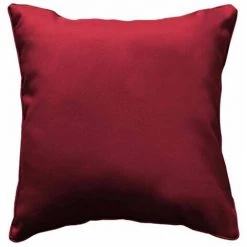 Paris Prix - Coussin Carré Déco "essentiel" 60x60cm Bordeaux