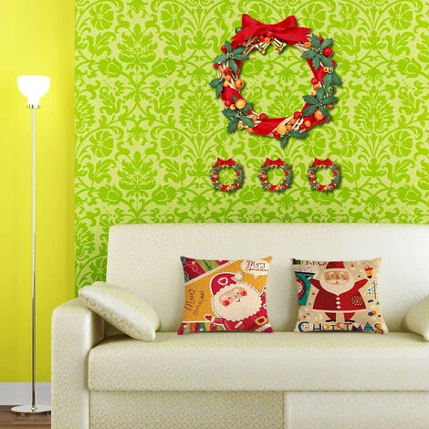 ASUPERMALL 1 Pc Decorations De Noel Pour Noel Taie D'Oreiller Pillow Cover Coussin Decor A La Maison, Type 1 - Type 1 2 ASUPERMALL 1 Pc Decorations De Noel Pour Noel Taie D'Oreiller Pillow Cover Coussin Decor A La Maison, Type 1 - Type 1 – Image 2