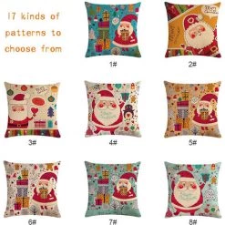 ASUPERMALL 1 Pc Decorations De Noel Pour Noel Taie D'Oreiller Pillow Cover Coussin Decor A La Maison, Type 1 - Type 1 7 ASUPERMALL 1 Pc Decorations De Noel Pour Noel Taie D'Oreiller Pillow Cover Coussin Decor A La Maison, Type 1 - Type 1 -France Coussin et housse de coussin Soldes Boutique 35812106 3