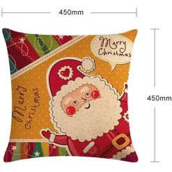 ASUPERMALL 1 Pc Decorations De Noel Pour Noel Taie D'Oreiller Pillow Cover Coussin Decor A La Maison, Type 1 - Type 1 8 ASUPERMALL 1 Pc Decorations De Noel Pour Noel Taie D'Oreiller Pillow Cover Coussin Decor A La Maison, Type 1 - Type 1 -France Coussin et housse de coussin Soldes Boutique 35812106 4