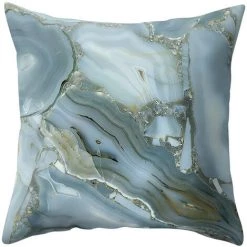 ASUPERMALL Taie D'Oreiller Colore 45 * 45CM Geometrique Marbre Texture Taie D'Oreiller Super Doux Throw Canape Lit Housse De Coussin Protecteur, Type 15 - Type 15 -France Coussin et housse de coussin Soldes Boutique 35812154 5
