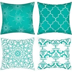 BEARSU Housses De Coussin Décoratif Moderne Taie D'oreiller Housse De Coussin Pour Chambre Chambre Canapé Chaise Voiture 20x20 Pouces