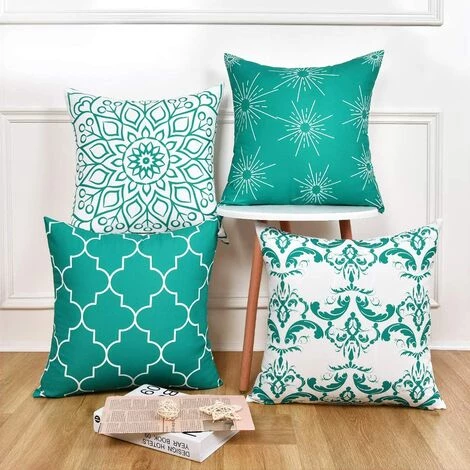 BEARSU Housses De Coussin Décoratif Moderne Taie D'oreiller Housse De Coussin Pour Chambre Chambre Canapé Chaise Voiture 20x20 Pouces 4 BEARSU Housses De Coussin Décoratif Moderne Taie D'oreiller Housse De Coussin Pour Chambre Chambre Canapé Chaise Voiture 20x20 Pouces – Image 4