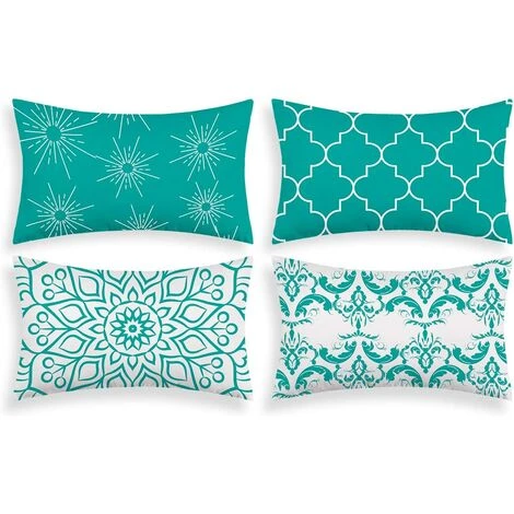 BEARSU Taie D'oreiller Décorative Moderne Taie D'oreiller Housse De Coussin Pour Chambre à Coucher Chambre Canapé Chaise Voiture, Gris Et Blanc, 12 X 20 Pouces 1 BEARSU Taie D'oreiller Décorative Moderne Taie D'oreiller Housse De Coussin Pour Chambre à Coucher Chambre Canapé Chaise Voiture, Gris Et Blanc, 12 X 20 Pouces