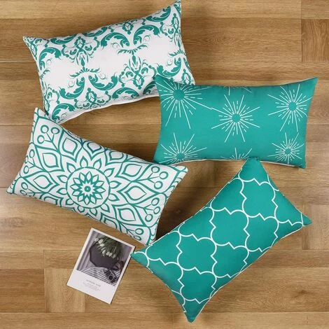 BEARSU Taie D'oreiller Décorative Moderne Taie D'oreiller Housse De Coussin Pour Chambre à Coucher Chambre Canapé Chaise Voiture, Gris Et Blanc, 12 X 20 Pouces 3 BEARSU Taie D'oreiller Décorative Moderne Taie D'oreiller Housse De Coussin Pour Chambre à Coucher Chambre Canapé Chaise Voiture, Gris Et Blanc, 12 X 20 Pouces – Image 3