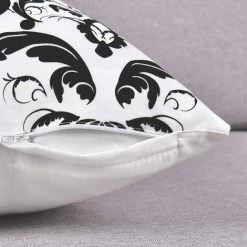 BEARSU Housses De Coussin Décoratif Moderne Taie D'oreiller Housse De Coussin Pour Chambre Chambre Canapé Chaise Voiture, Gris Et Blanc, 18 X 18 Pouces 8 BEARSU Housses De Coussin Décoratif Moderne Taie D'oreiller Housse De Coussin Pour Chambre Chambre Canapé Chaise Voiture, Gris Et Blanc, 18 X 18 Pouces -France Coussin et housse de coussin Soldes Boutique 35895342 4