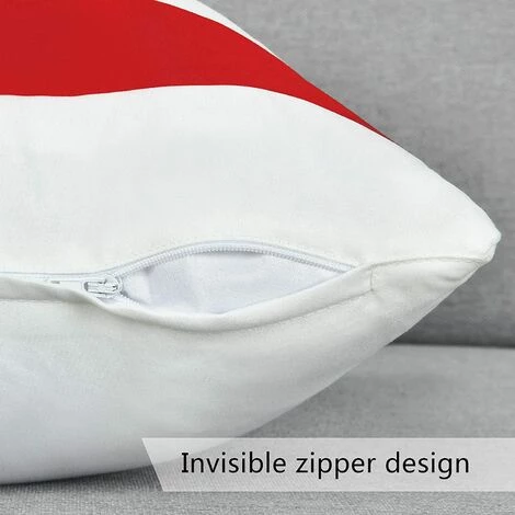 BEARSU Lot De 2 Taies D'oreiller Décoratives Taies D'oreiller à Rayures Carrées Taie De Coussin De Ferme Moderne Avec Fermeture à Glissière Cachée Décor à La Maison Pour Salon Patio Canapé Fauteuil 20 X 20 Pouces, Noir 5 BEARSU Lot De 2 Taies D'oreiller Décoratives Taies D'oreiller à Rayures Carrées Taie De Coussin De Ferme Moderne Avec Fermeture à Glissière Cachée Décor à La Maison Pour Salon Patio Canapé Fauteuil 20 X 20 Pouces, Noir – Image 5