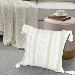 BEARSU Taie D'oreiller Tissée Boho Taie D'oreiller Capitonnée Tribale, Taie D'oreiller Tissée à Glands, Taie D'oreiller Décorative Maroc Taie D'oreiller De Ferme Pour Canapé, Canapé, Voiture, Chaise (18X18 Pouces) 7 BEARSU Taie D'oreiller Tissée Boho Taie D'oreiller Capitonnée Tribale, Taie D'oreiller Tissée à Glands, Taie D'oreiller Décorative Maroc Taie D'oreiller De Ferme Pour Canapé, Canapé, Voiture, Chaise (18X18 Pouces) -France Coussin et housse de coussin Soldes Boutique 35895887 3