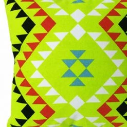 MEUBLETMOI Lot De 2 Coussins Carrés Au Motif Tribal Vert 45 X 45 Cm - TRIBE - Multicolore 5 MEUBLETMOI Lot De 2 Coussins Carrés Au Motif Tribal Vert 45 X 45 Cm - TRIBE - Multicolore -France Coussin et housse de coussin Soldes Boutique 36210464 3